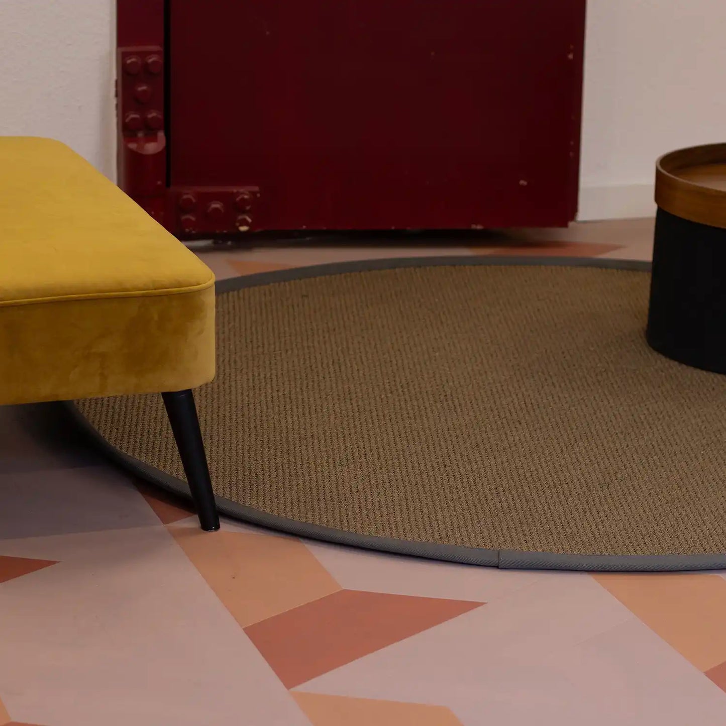 Sisal vloerkleed Dragon Grass Mokka