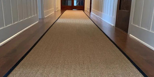 schoonmaken en onderhoud sisal loper