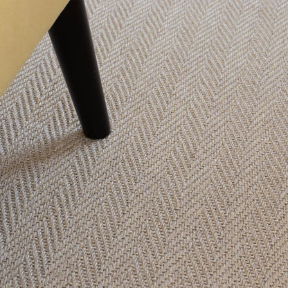 sisal vloerkleed visgraat