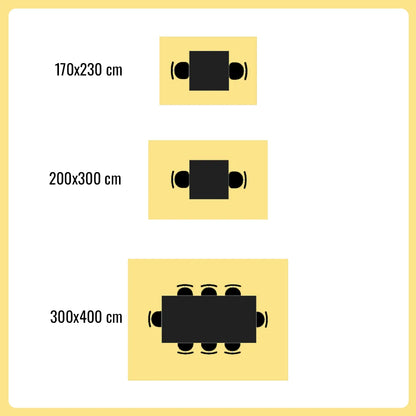 sisal vloerkleed 500x400
